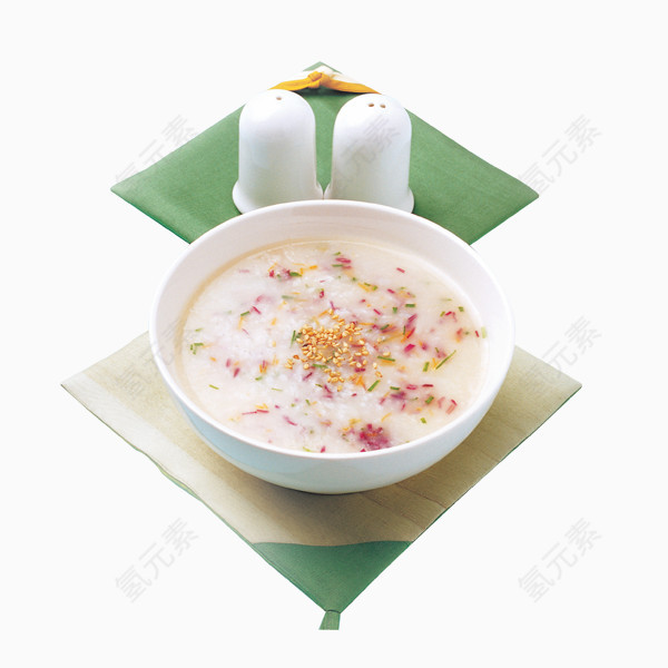 一碗简单的虾米粥