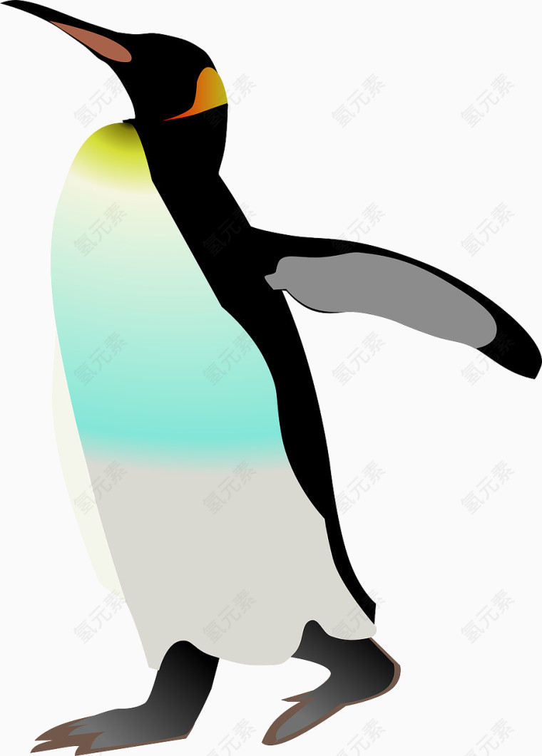 健康的企鹅