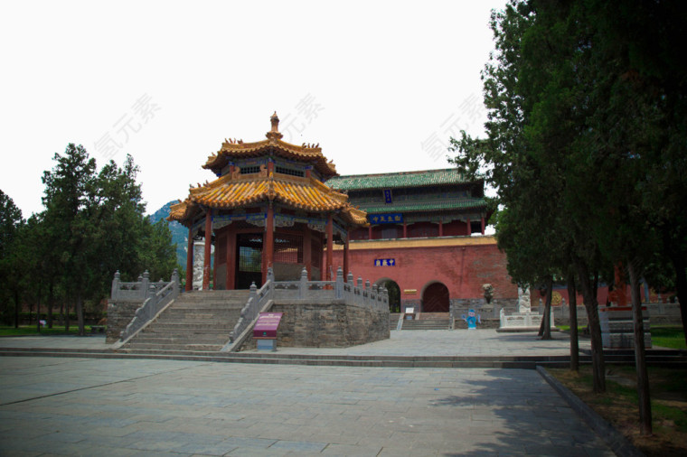 中岳嵩山自然景观