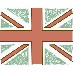 英国国旗png矢量素材