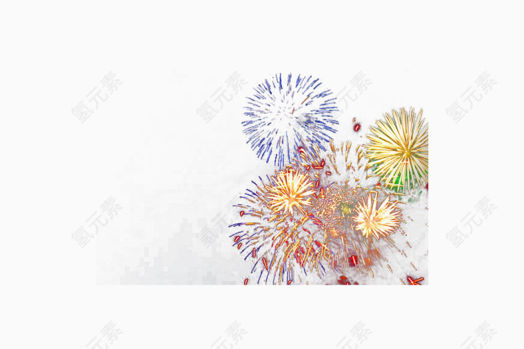节日庆典烟花焰火