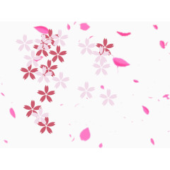 樱花花瓣png矢量元素