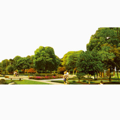 房地产风景图案