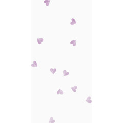 卡通手绘心形漂浮素材