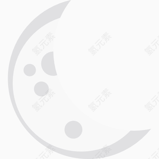 皎洁的月亮