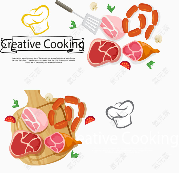 创意料理海报