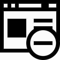 浏览器删除窗口冰棍儿向量