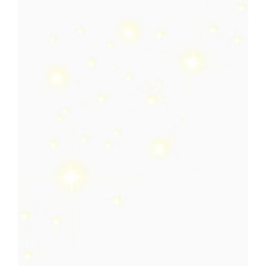 金色闪亮的星空