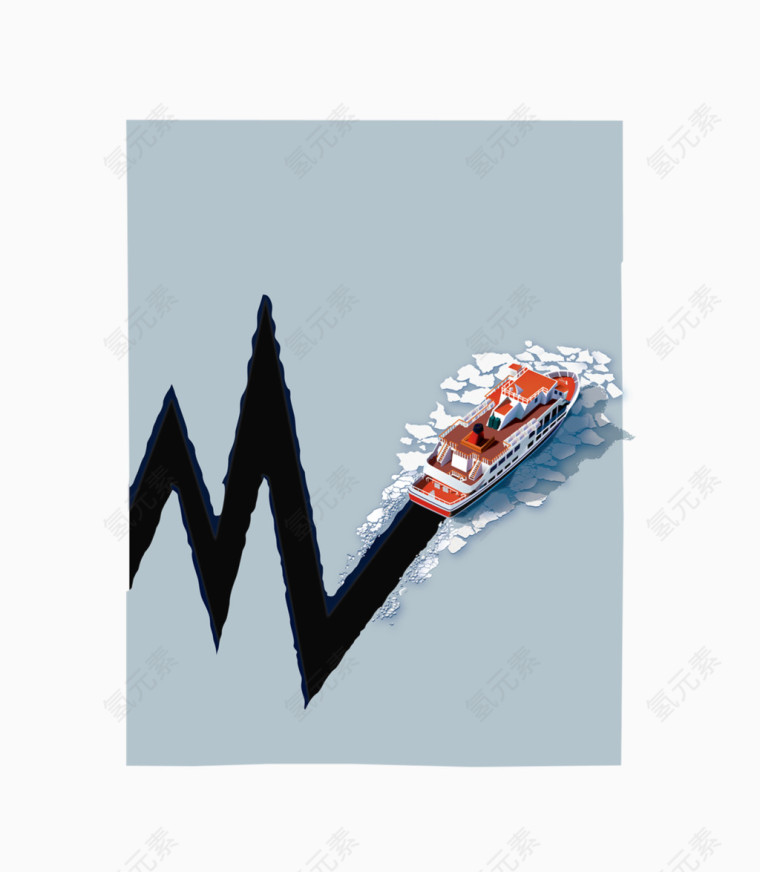 冰上的破冰船