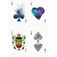 创意扑克牌2视觉设计