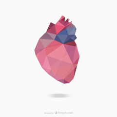 渐变色心脏