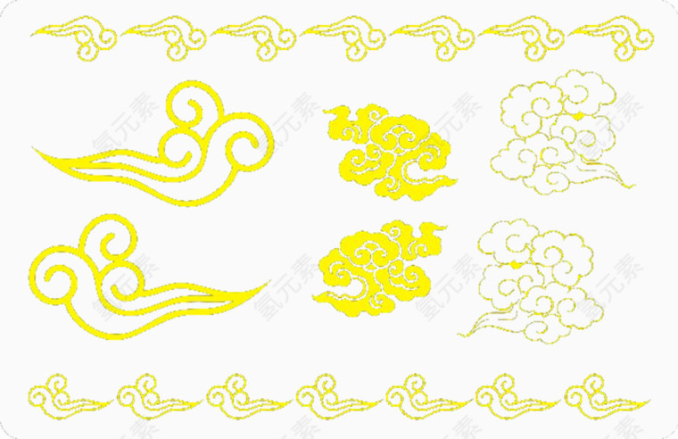 矢量吉祥云