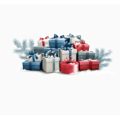 各种各样的圣诞礼物