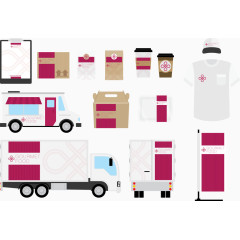 物流货运场景元素