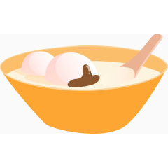 汤圆卡通素材