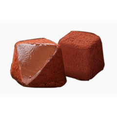 怡浓纯可可脂黑松露形巧克力