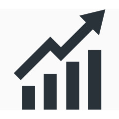 上升趋势图标