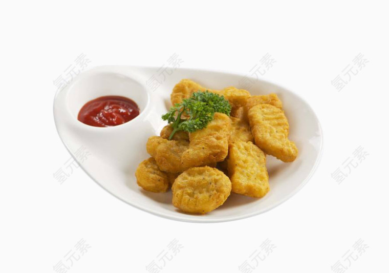 上校鸡块素材图片