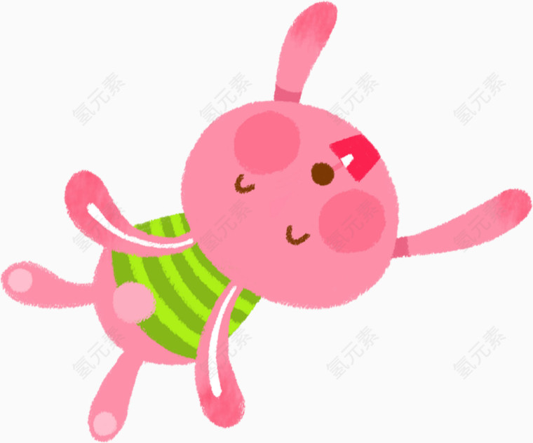 粉色小兔子设计下载