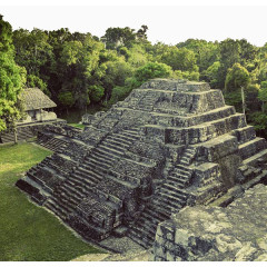 唯美玛雅金字塔