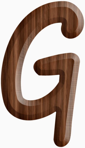 创意大写英文立体字