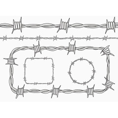 铁丝网边框素材