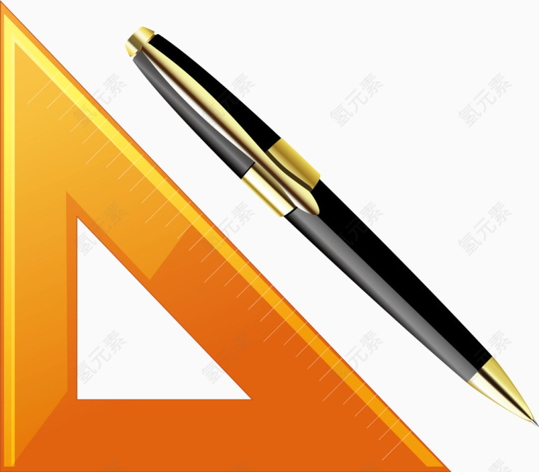 尺子png矢量元素