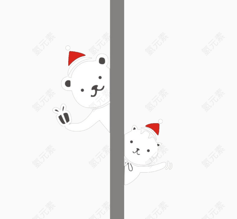 圣诞玻璃贴