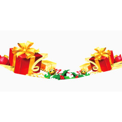 圣诞礼物元素