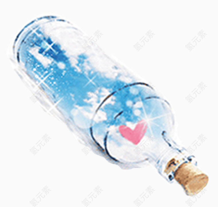 手绘许愿瓶