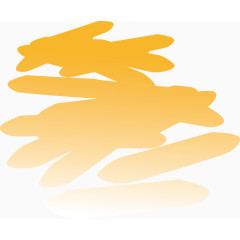 黄色薯条美味元素