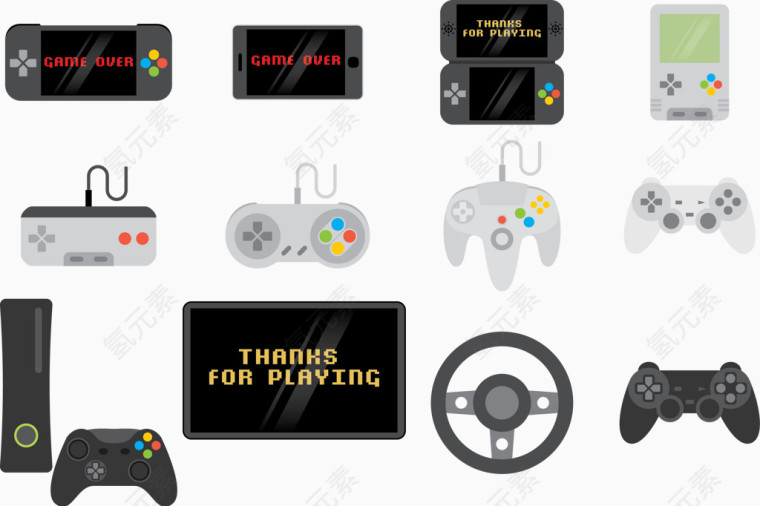 矢量图游戏机