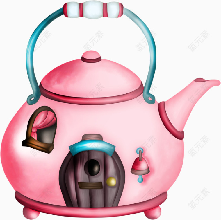 一个茶壶