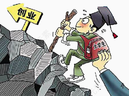 学生创业之路漫画