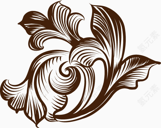 平面矢量装饰花纹素材