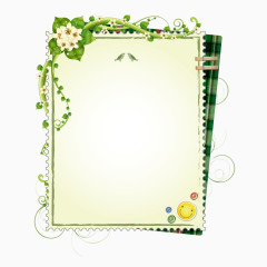 方形花边电子相框