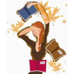 矢量秋天的收获