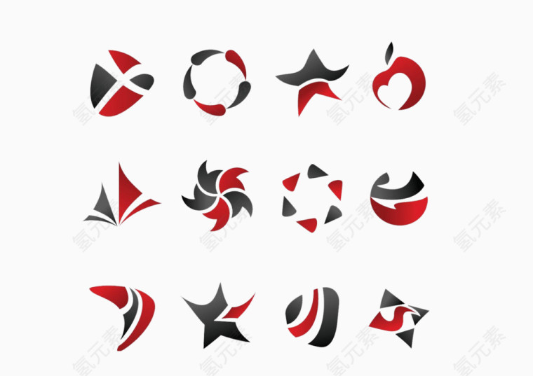 几何构成小图案