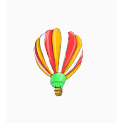 彩绘热气球