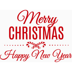 圣诞节新春矢量标签