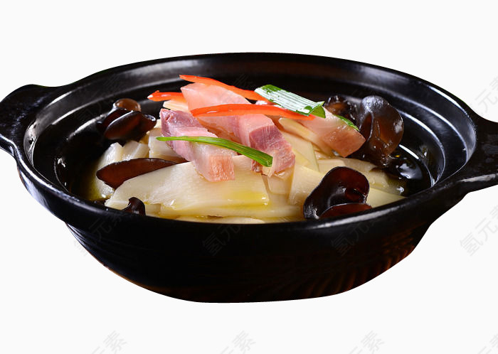 山里煮嫩笋