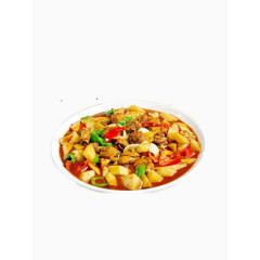 新疆美食大盘鸡