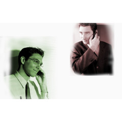 商务 未来 背景 金融 分层  打电话  帅哥