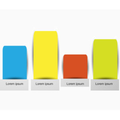 矢量商务ppt素材数据比例