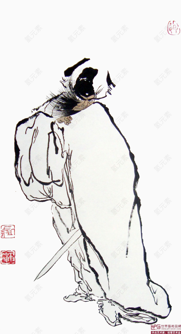 端午习俗跳钟馗钟馗镇宅降妖