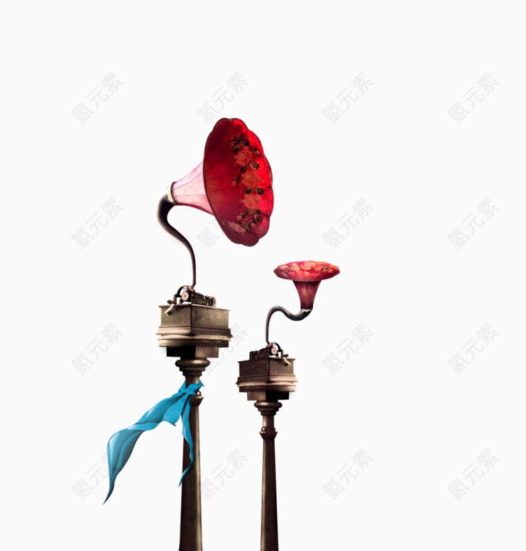 创意复古留声机免费下载