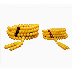 定制 天然波罗的海老蜜蜡手串