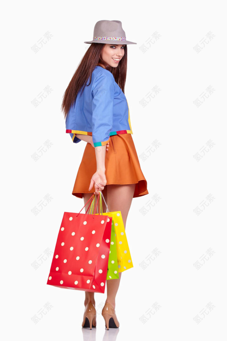 购物美女写真