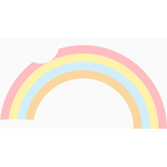 矢量彩虹图片