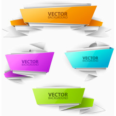 彩色ppt元素素材